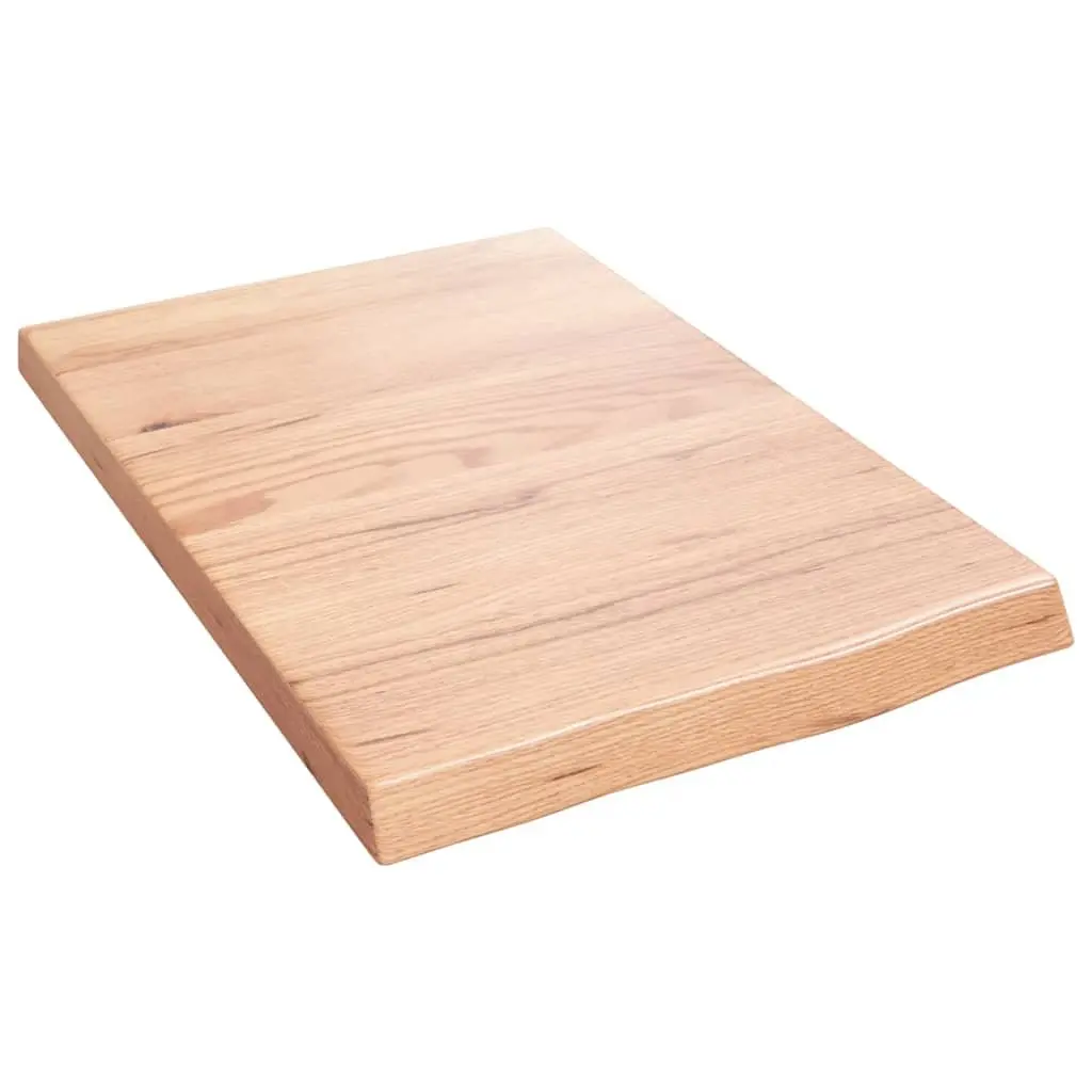Rustic Solid Oak Wall Shelf