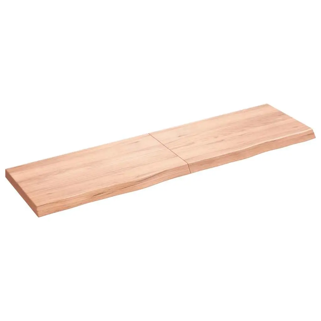 180cm Solid Oak Wood Wall Shelf