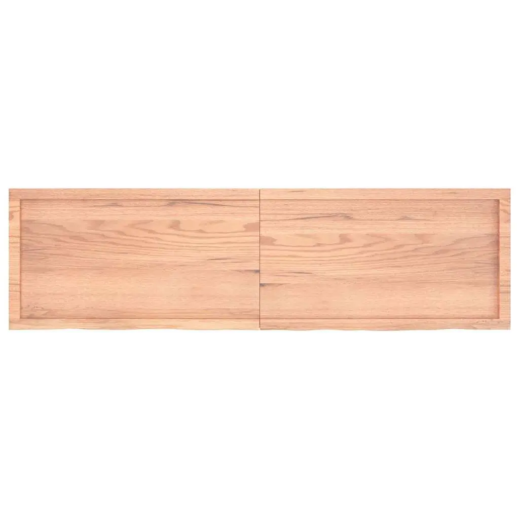 180cm Solid Oak Wood Wall Shelf