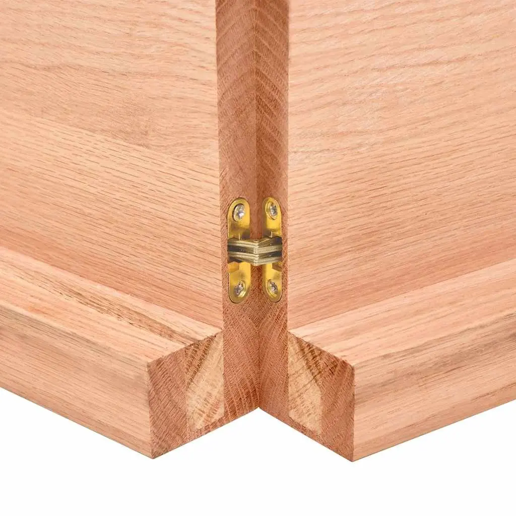 180cm Solid Oak Wood Wall Shelf