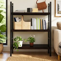 Specifications of Dark Brown Solid Oak Wood Wall Shelf