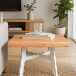 Dimensions and Features of Solid Oak Wood Table Top 40x40cm