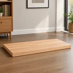 Solid Oak Wood Replacement Table Top 80cm x 40cm Varnished