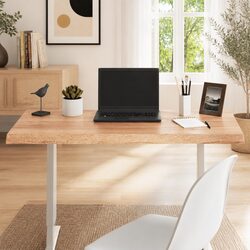 Replacement 100x40cm Solid Oak Live Edge Table Top