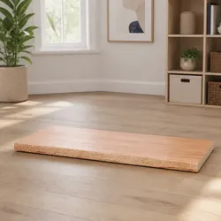 Solid Oak Wood Live Edge Tabletop, Dimensions 100x50cm