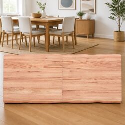 Solid Oak Wood Table Top Replacement – 120x50 cm