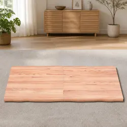 Solid Oak Wood Foldable Tabletop 140x60cm - Brown
