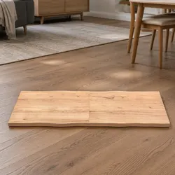 Solid Wood Tabletop Specifications: 160x50cm Live Edge
