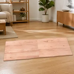 Solid Oak Wood Folding Tabletop 180x60cm with Live Edge