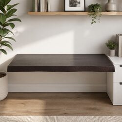 Wooden Table Top Specifications: Dark Brown Oak 80x60cm