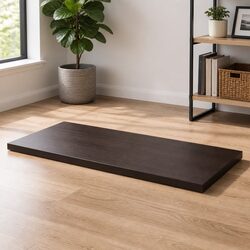 Solid Oak Wood Table Top Specifications: 100x40cm, Handmade