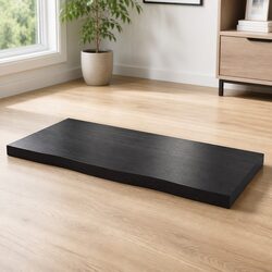 Specifications of Handcrafted Live Edge Solid Oak Table Top 100x60cm