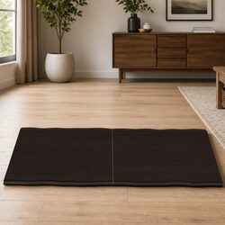 Dimensions of Solid Oak Wood Table Top 120x40cm