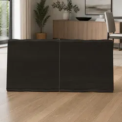 120x60cm Solid Oak Wood Folding Table Top with Live Edge