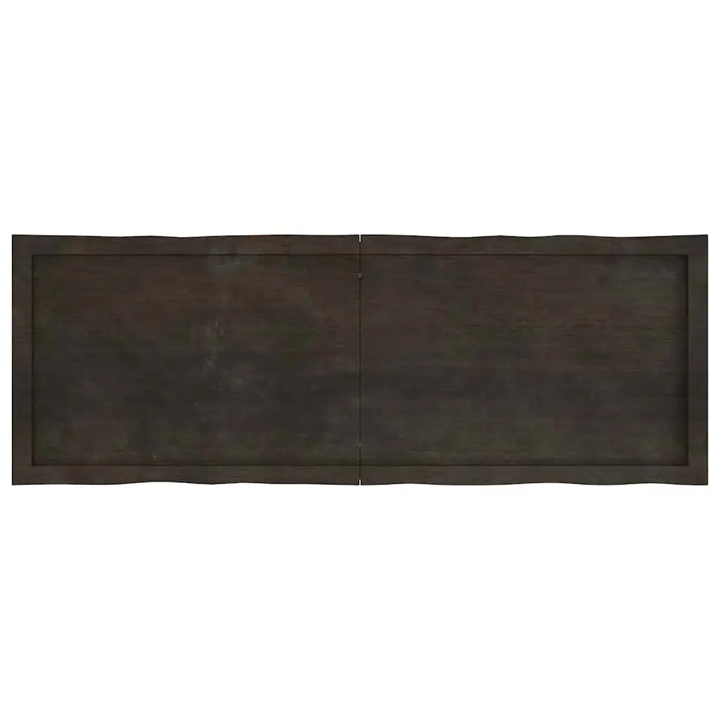 Solid Oak Wood Table Top 140x50cm