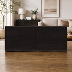 140x60cm Solid Oak Table Top – Dark Brown, Foldable