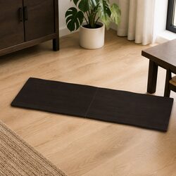 Solid Oak Wood Table Top - 160x40cm - Dark Brown - Foldable