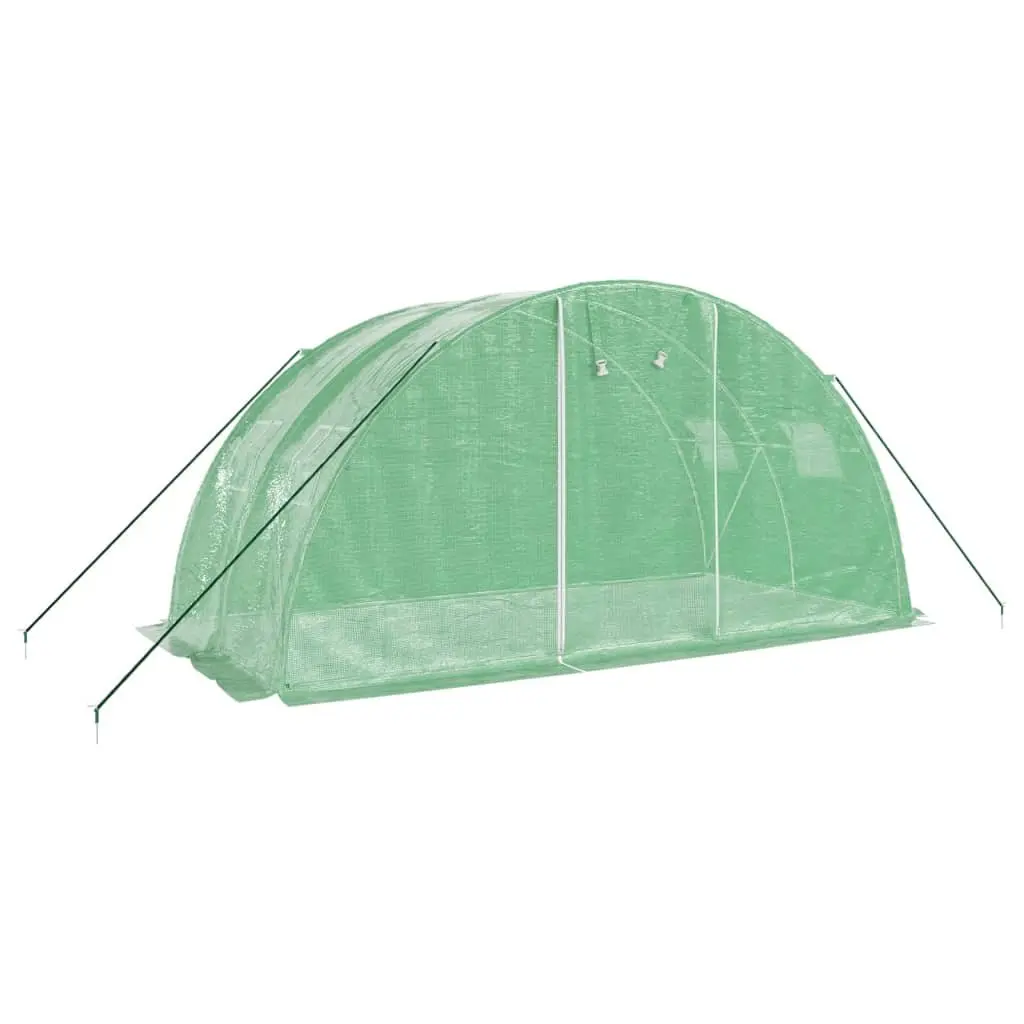 Greenhouse for Garden 4x2x2m Steel Frame PE Cover Outdoor
