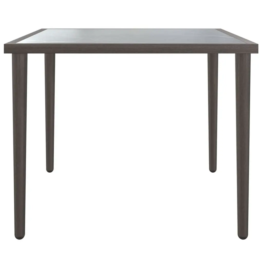 Grey Steel Frame Modular Garden Table