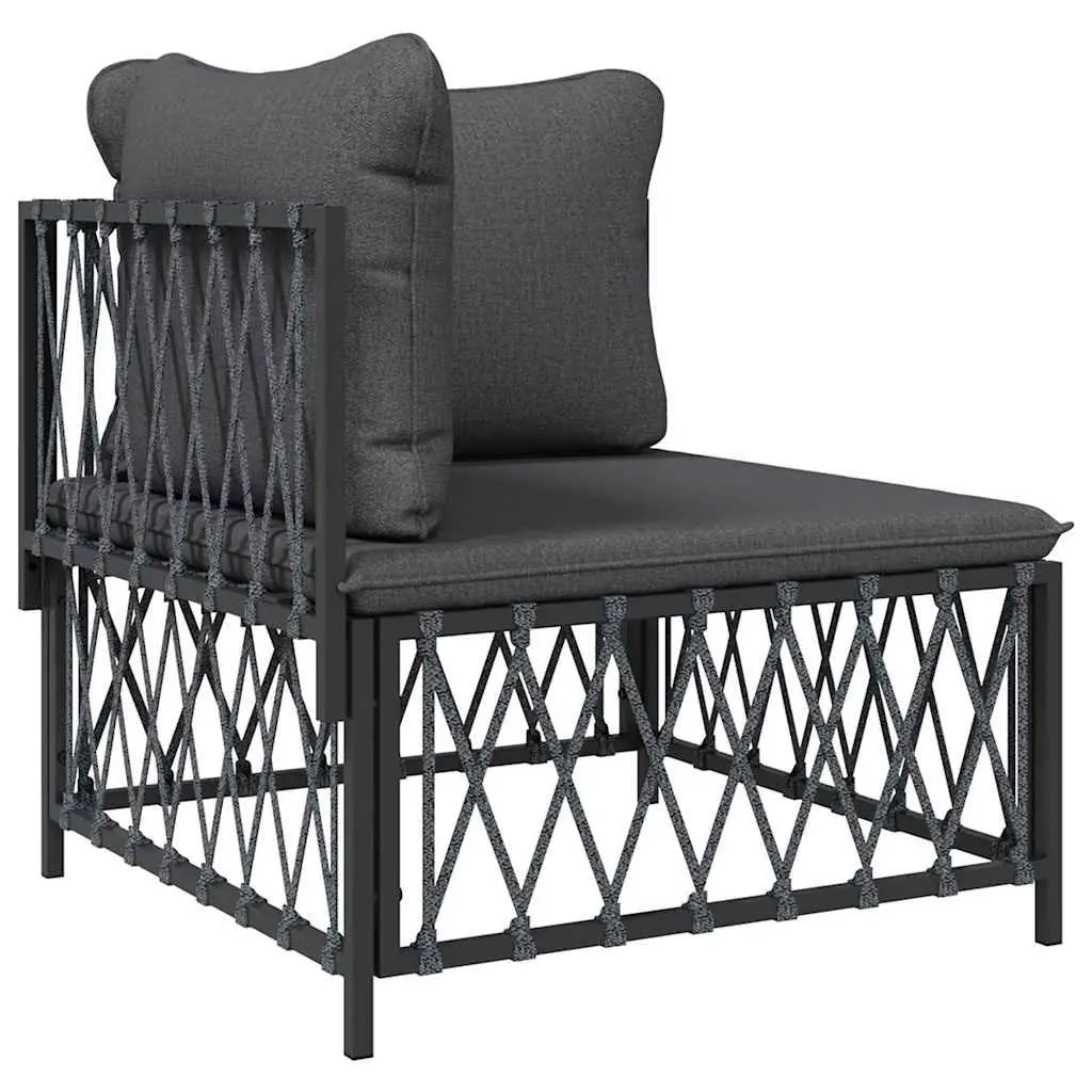 Outdoor Corner Sofa with Cushions