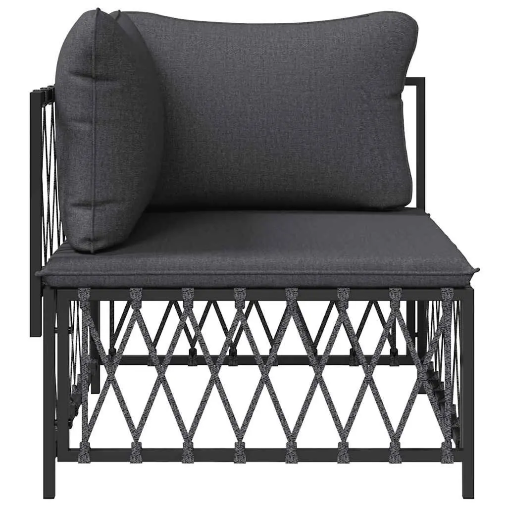 Outdoor Corner Sofa with Cushions