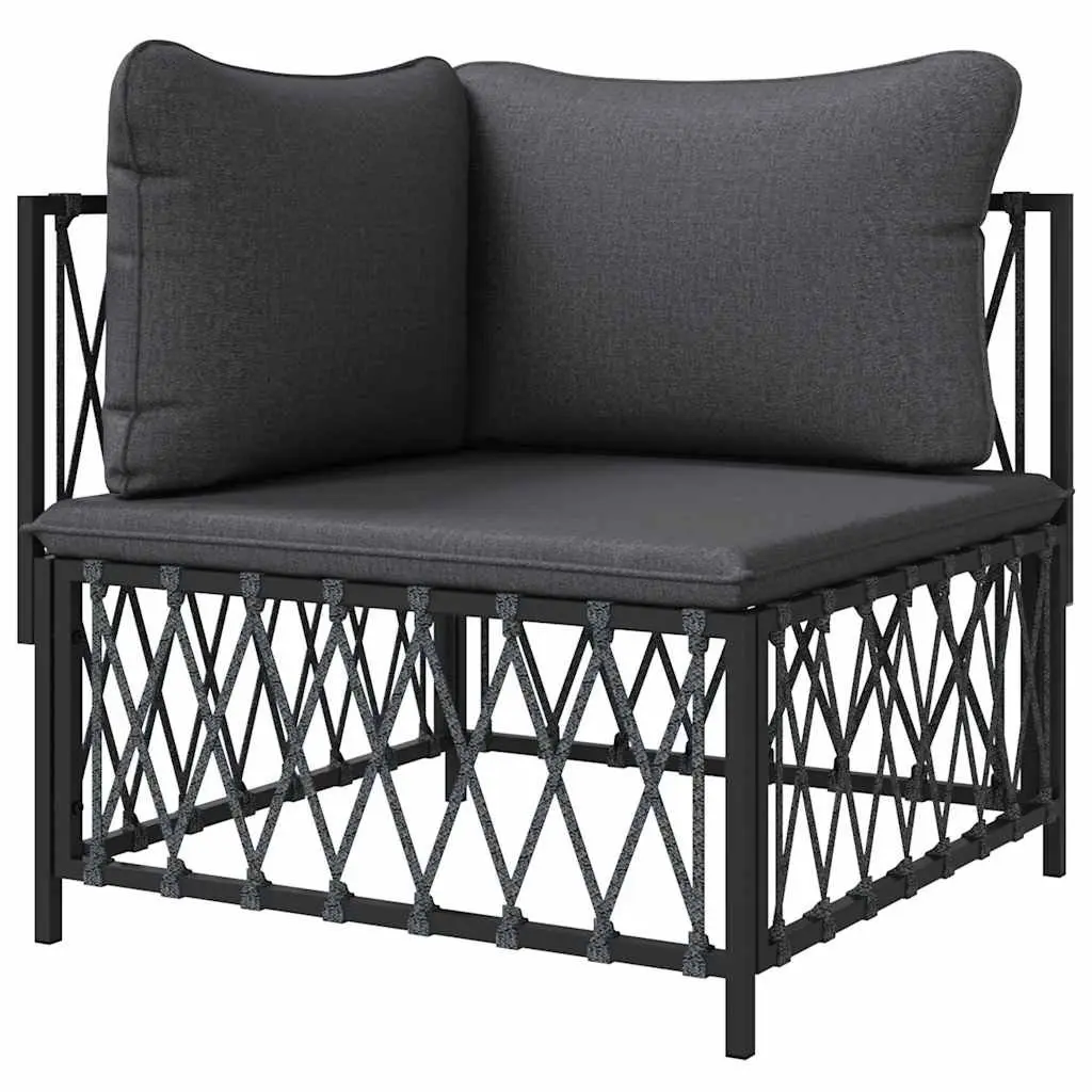 Outdoor Corner Sofa with Cushions