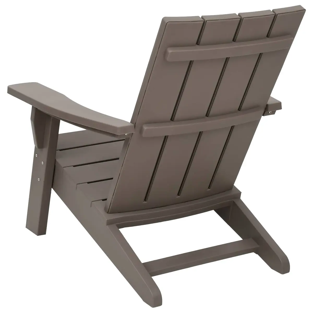 Adirondack Garden Chair Outdoor Lounge Seating Patio Furniture Brown
