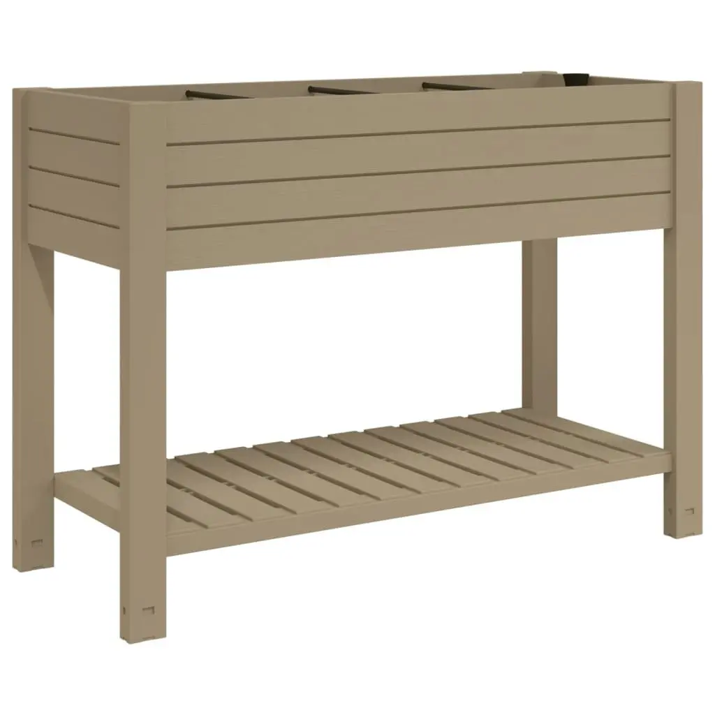 Garden Raised Bed Planter Box for Patio 110x45x79 cm Self Watering Elevated Flower Pot