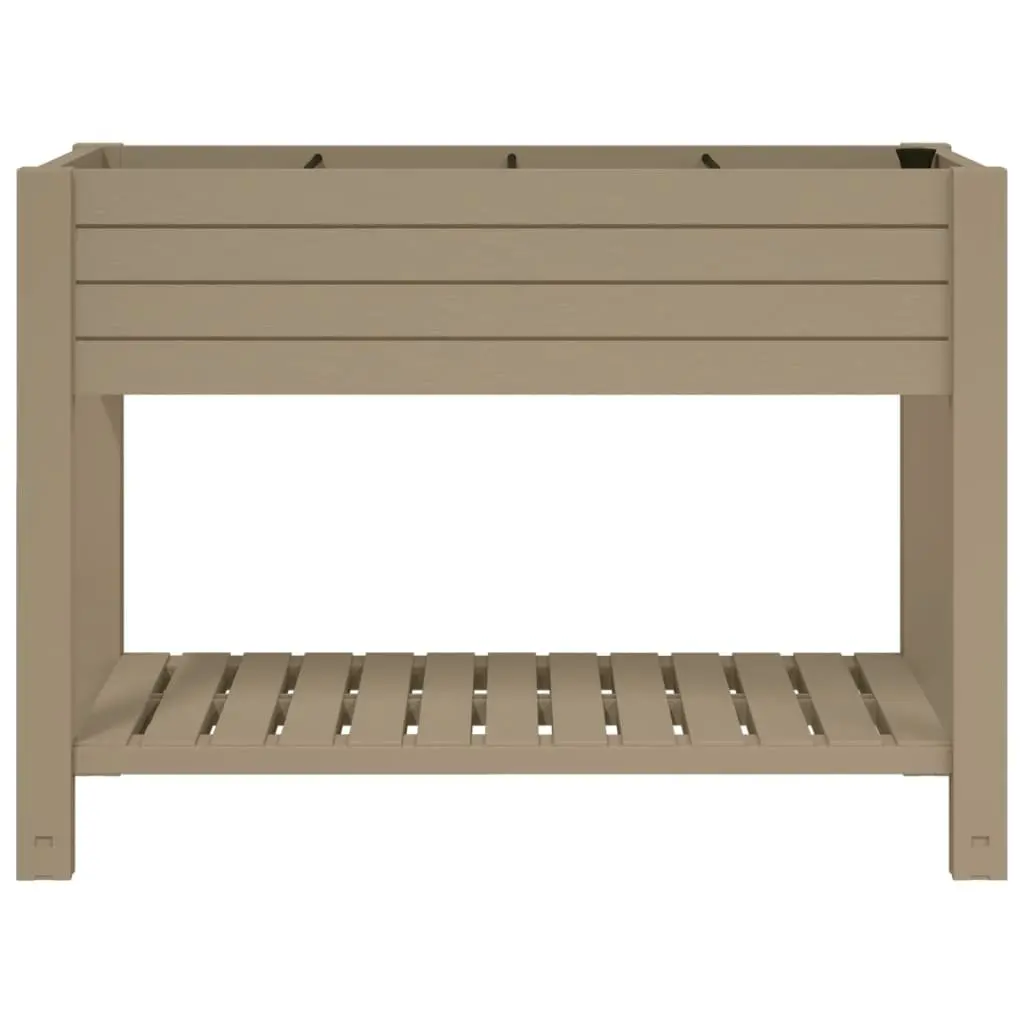 Garden Raised Bed Planter Box for Patio 110x45x79 cm Self Watering Elevated Flower Pot