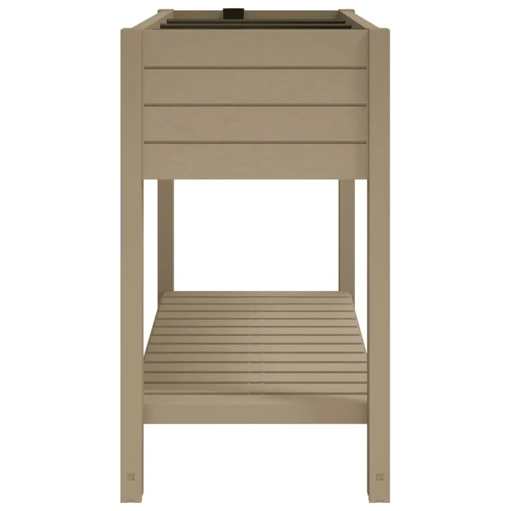 Garden Raised Bed Planter Box for Patio 110x45x79 cm Self Watering Elevated Flower Pot