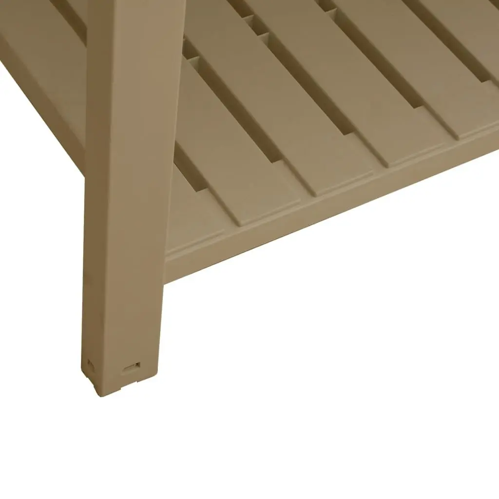 Garden Raised Bed Planter Box for Patio 110x45x79 cm Self Watering Elevated Flower Pot