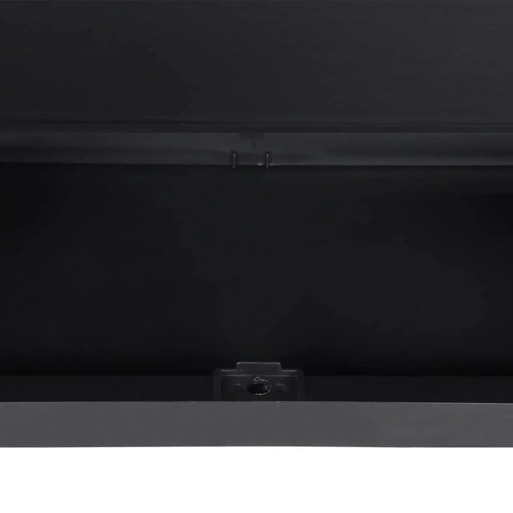 Outdoor Storage Cabinet Grey Black Garden Cupboard Lockable Adjustable Shelves