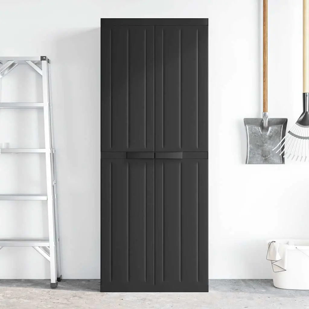 Outdoor Storage Cabinet Garden 65x37x165 cm