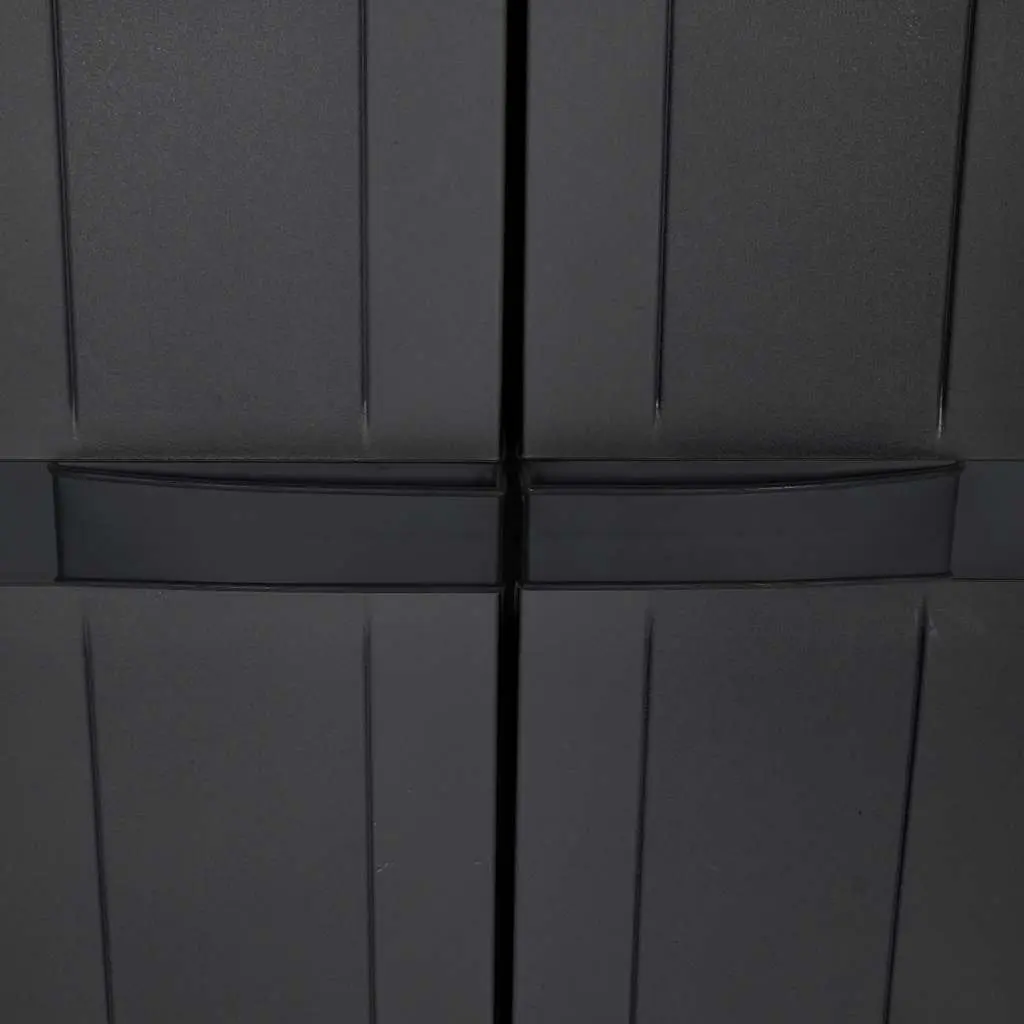 Outdoor Storage Cabinet Garden 65x37x165 cm