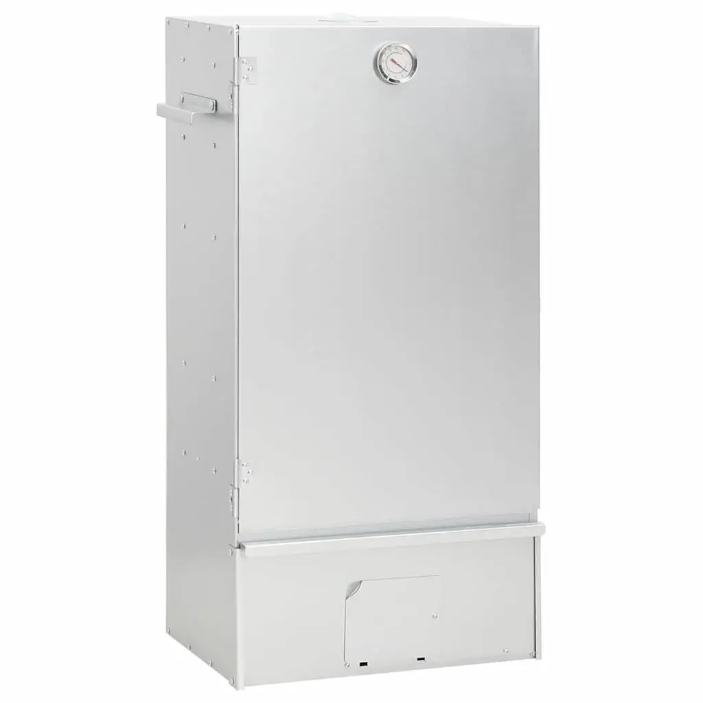 BBQ Smoker Grill Outdoor Garden 44.5 x 29 x 83 cm Galvanised Steel