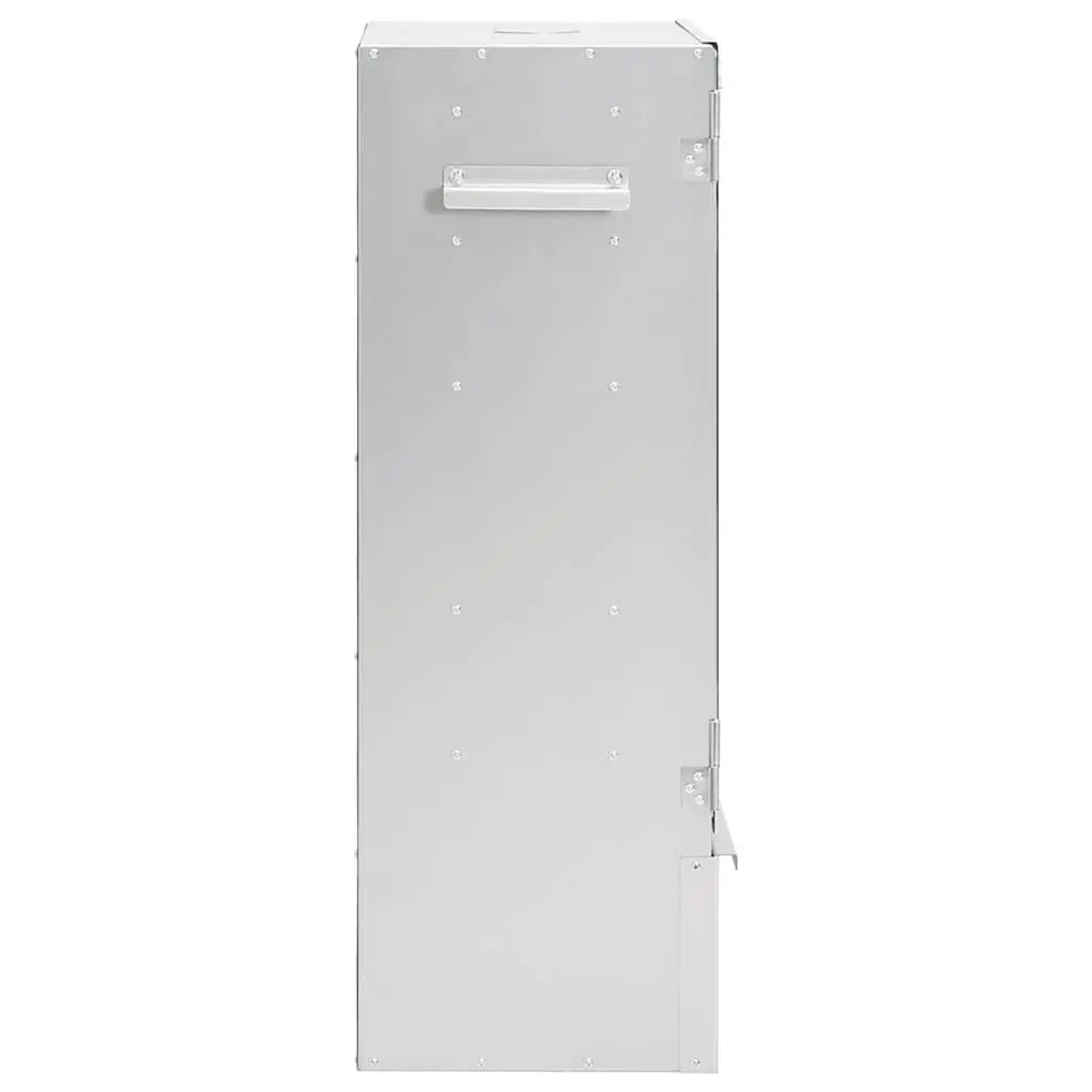 BBQ Smoker Grill Outdoor Garden 44.5 x 29 x 83 cm Galvanised Steel