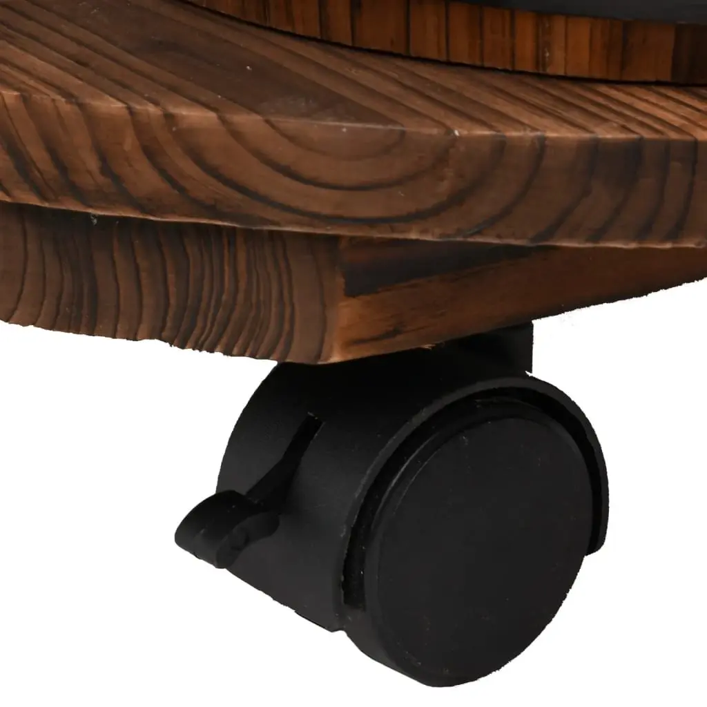 Wood Water Fountain Outdoor Garden Patio Backyard 55 x 55 x 80 cm