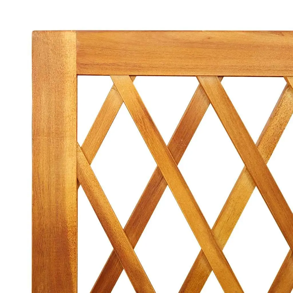 Wooden Planter with Trellis for Climbing Plants Garden Patio Outdoor