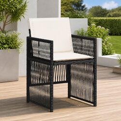 Specifications of 4 Chairs with Cushions for Outdoor Use