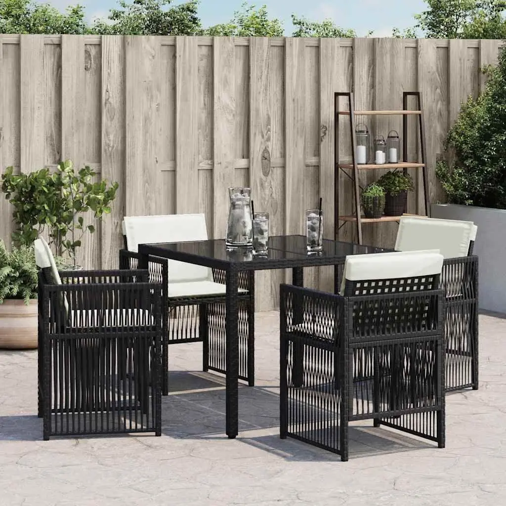 4 Chairs with Cushions for Outdoor Use