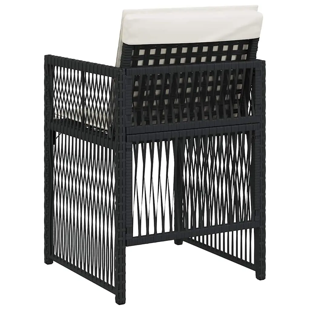 4 Chairs with Cushions for Outdoor Use