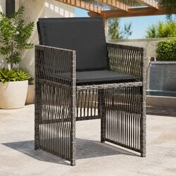 Specifications of 4 Piece Grey Outdoor Garden Chair Set