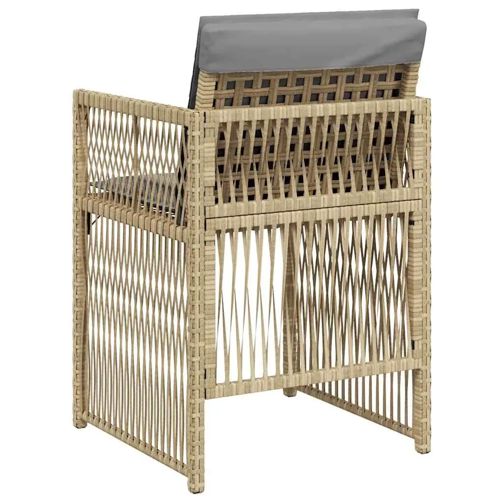 Outdoor Garden Chairs Set 4 Piece Patio Seating Cushioned