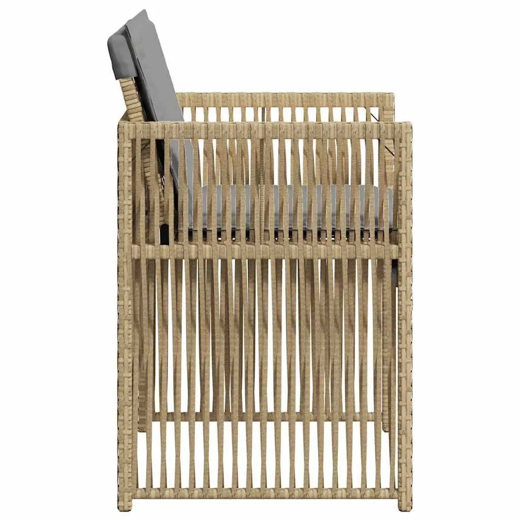 Outdoor Garden Chairs Set 4 Piece Patio Seating Cushioned