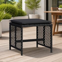 4-Piece Garden Stool Set with Cushions - Specifications
