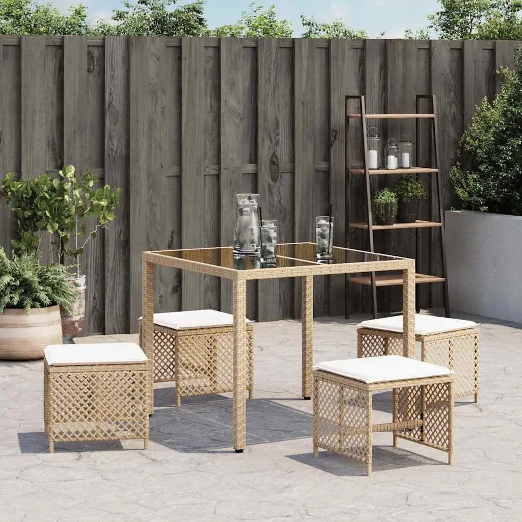 Garden Stools Outdoor Use 41x41x36cm 4 Pieces
