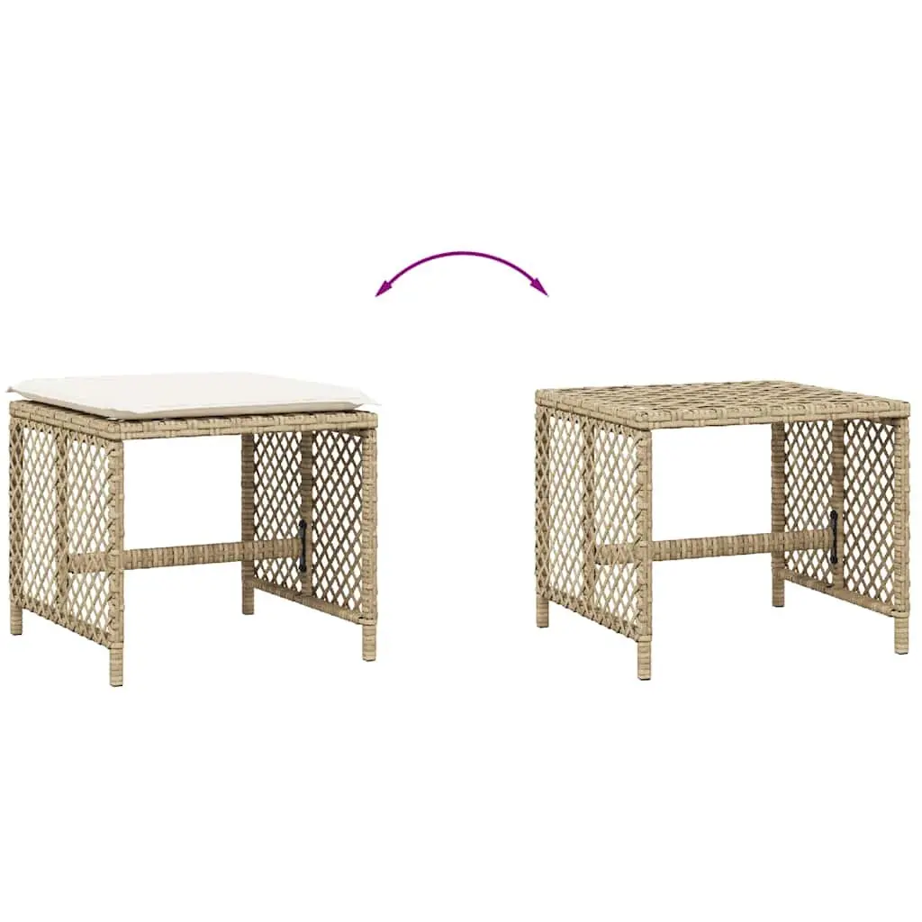 Garden Stools Outdoor Use 41x41x36cm 4 Pieces