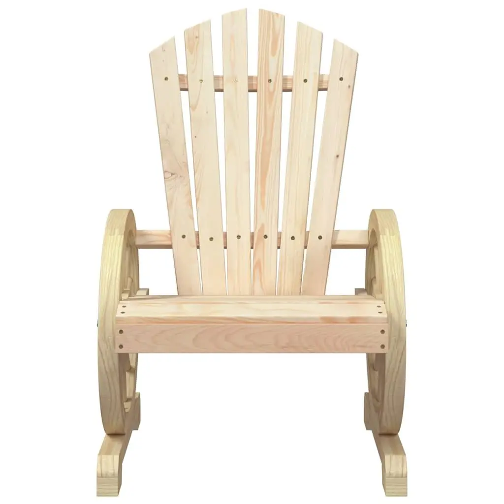 Adirondack Chair Outdoor Garden Patio Lounge Seating Brown