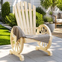 Adirondack Chairs Set of 2 - Dimensions & Materials Specified