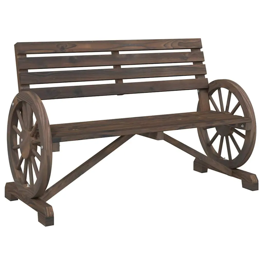 Garden Bench Outdoor Wooden Patio Furniture 2-Seater